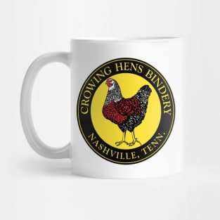 Crowing Hens Bindery Logo Mug